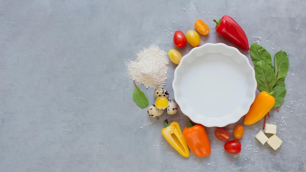 Misa čerstvých ingrediencií